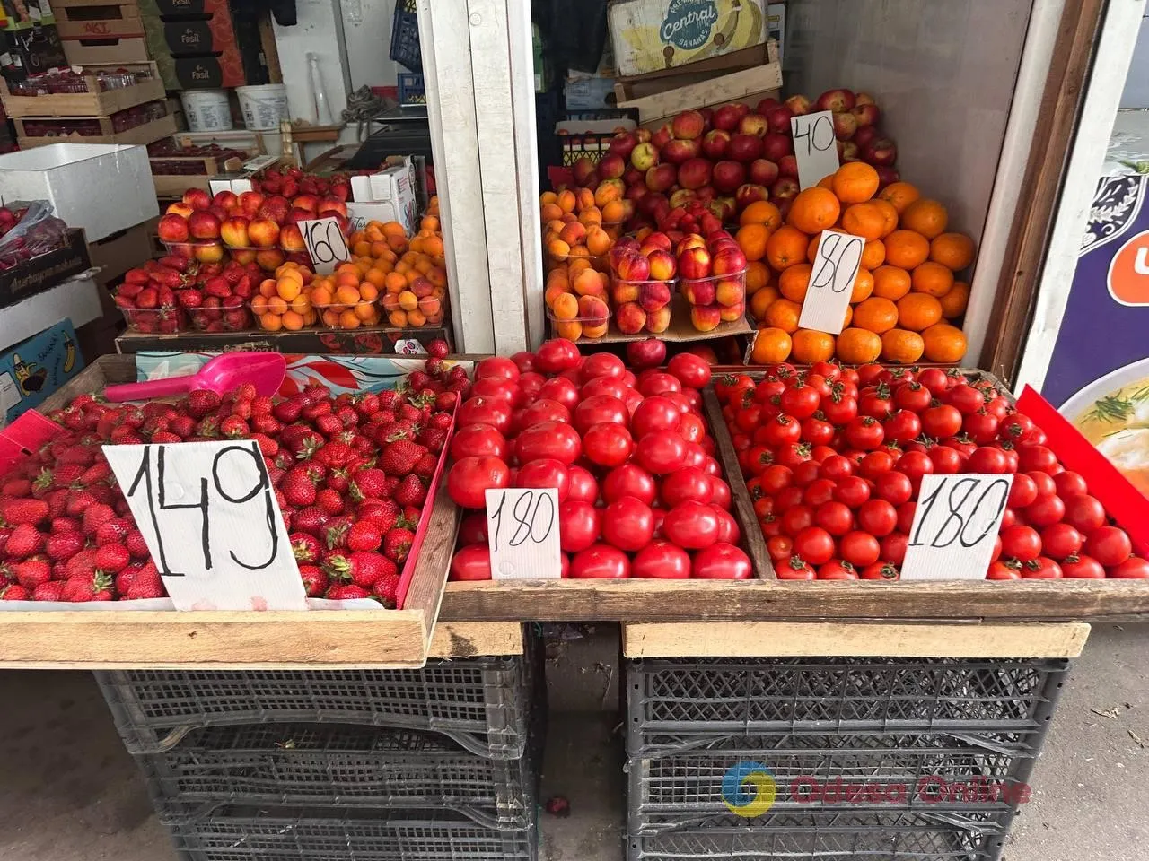 Вартість продуктів на Привозі: скільки коштують м’ясо, овочі та фрукти в Одесі